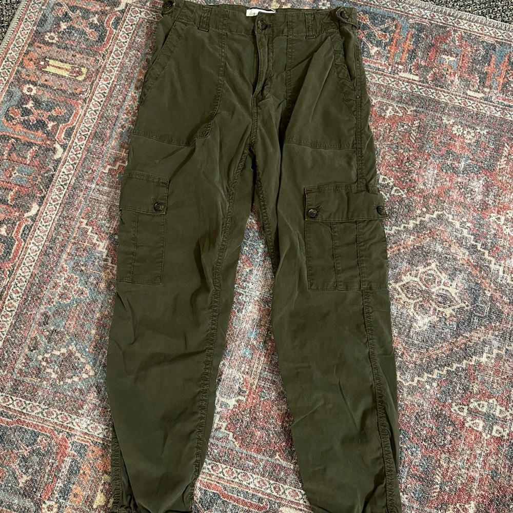 Olive Cargo Pants